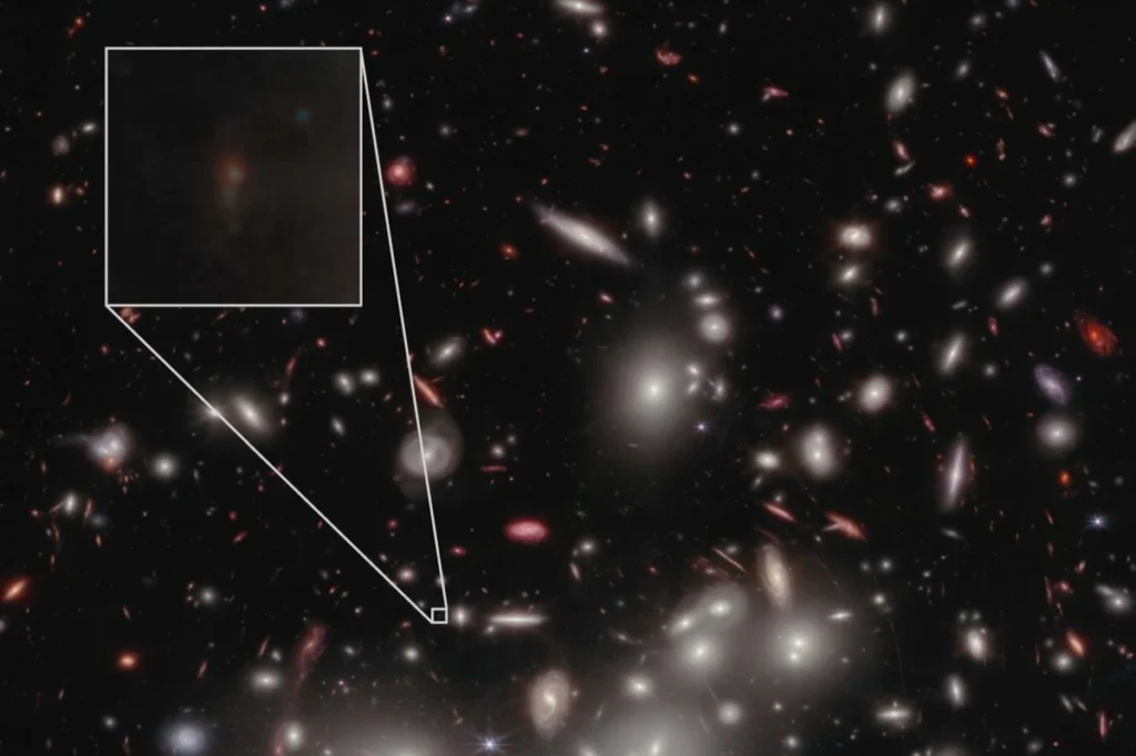 Un tema di ricerca internazionale guidati dall'UCLA ha scoperto la galassia JD1 una delle più antiche dell'universo primordiale