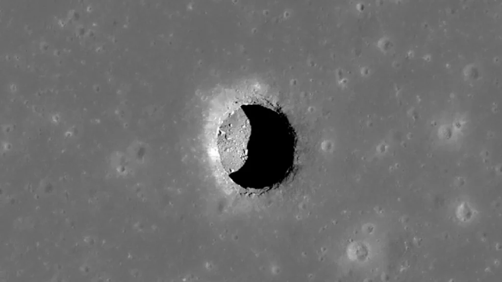 Scoperta per la prima volta una grotta sulla Luna che potrebbe avere degli importati risvolti nell'ambito delle future missioni lunari