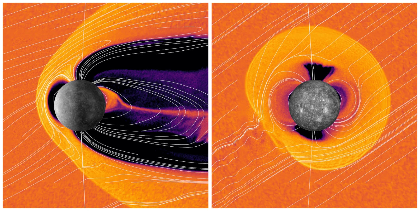 I diversi sorvoli effettuati della sonda spaziale BepiCombo nei pressi di Mercurio stanno svelando i misteri del suo campo magnetico