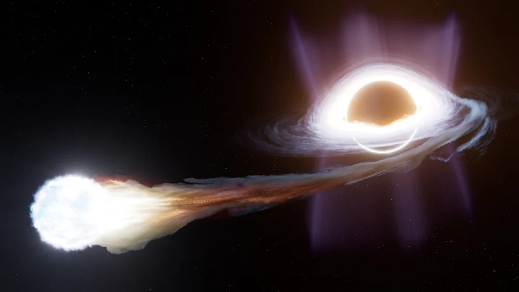 Un evento di distruzione mareale ad opera di un buco nero super massiccio estremamente raro sta interessando molto gli astrofisici