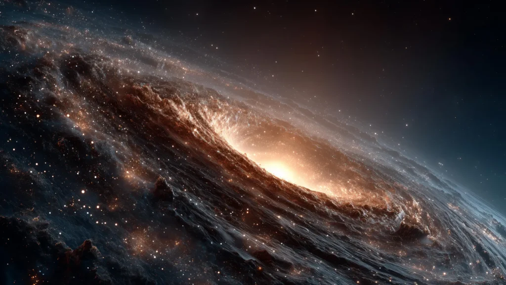 Uno studio propone che la materia oscura nella Via Lattea imiti un buco nero, spiegando orbite stellari e rotazione galattica con un modello