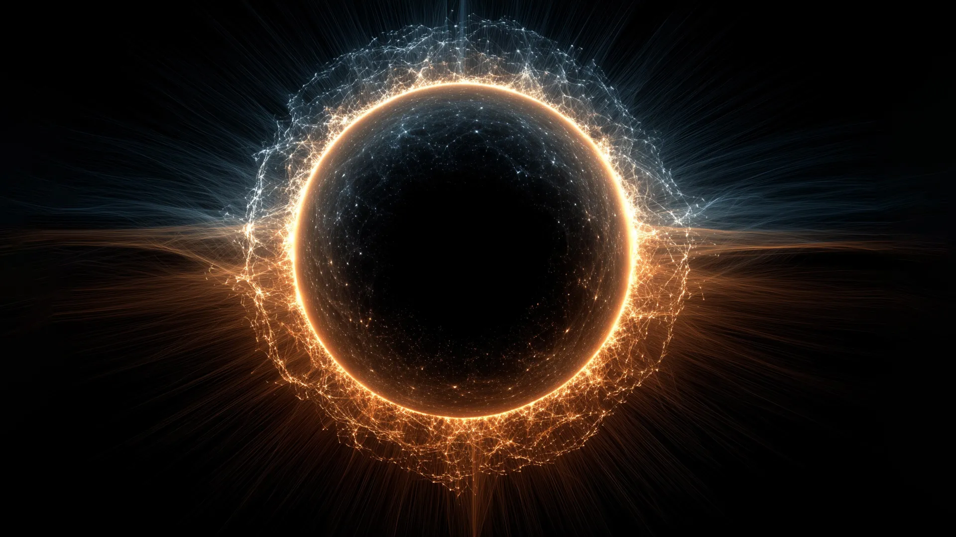 Nuovo modello di materia oscura auto-interagente spiega la crescita delle galassie e apre scenari su collasso gravitazionale e buchi neri