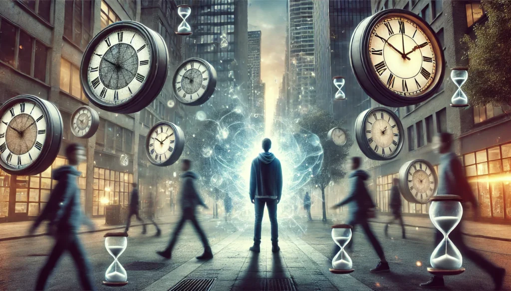 Rappresentazione artistica del tempo